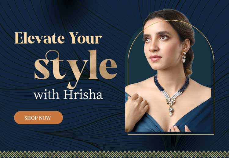 Hrisha Jewels Gold Polished Necklaces