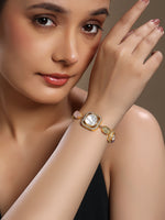 Gold tone Handcrafted bracelet