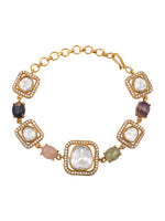 Gold tone Handcrafted bracelet
