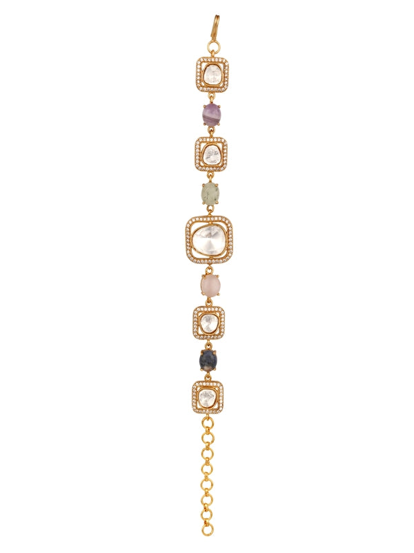 Gold tone Handcrafted bracelet