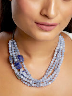 Semi Precious stone handcrfted Necklace