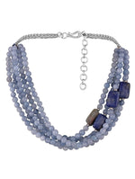 Semi Precious stone handcrfted Necklace
