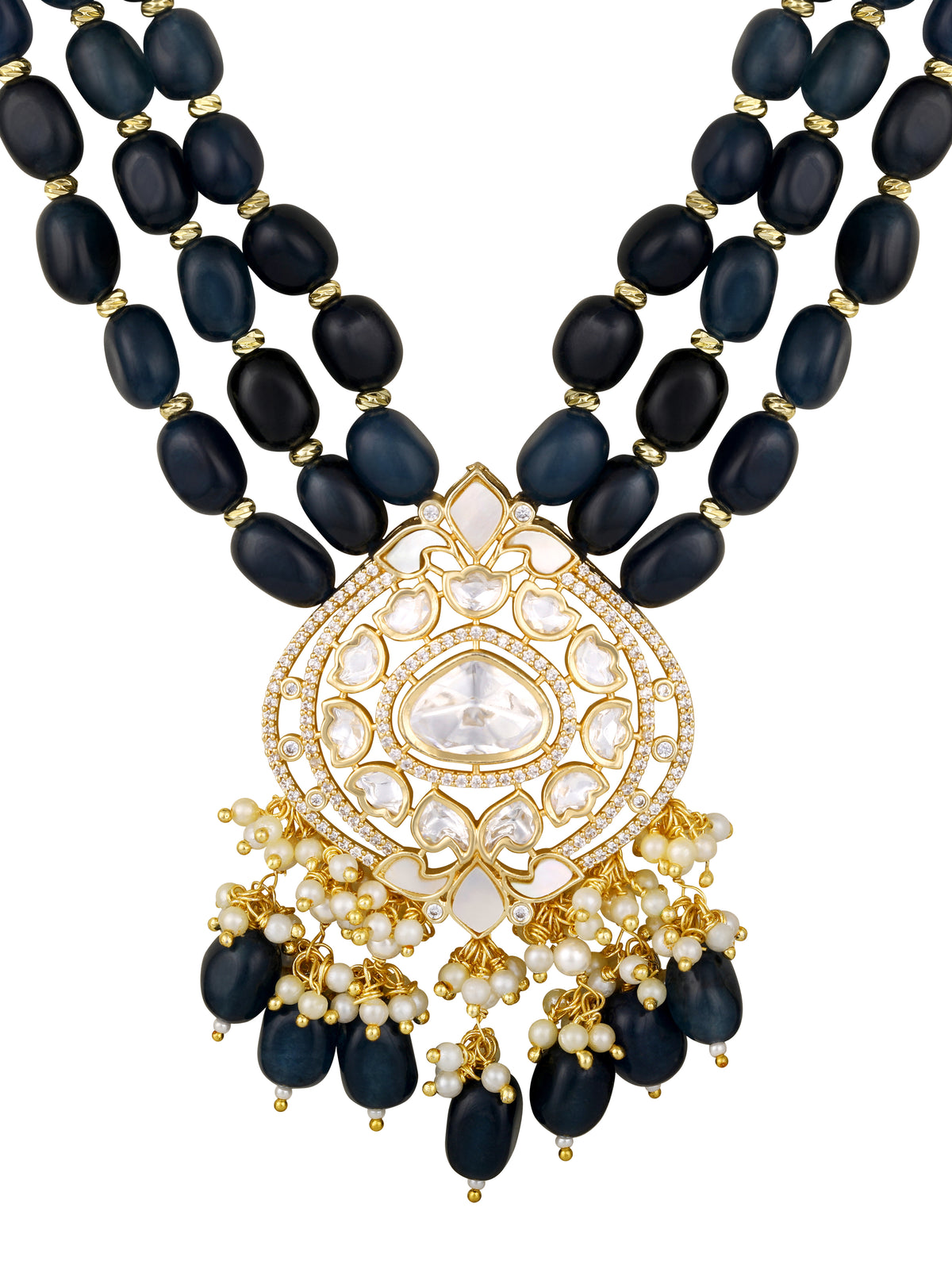 necklace-set-in-gold-with-micron-gold-polished-brass-mosanite-kundan-polki-onyx-tumbles-zirconia-mother-of-pearl