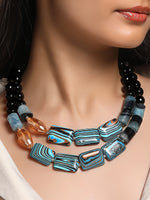 natural stone handcrafted necklace