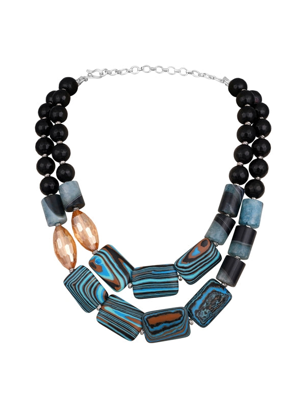 natural stone handcrafted necklace